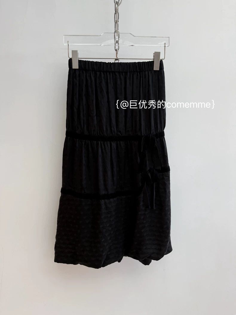 Comme des Garcons Comme Des Garcons size XS Black polka-dot section flower b Size 24" / US 00 / IT 34 - 5 Thumbnail