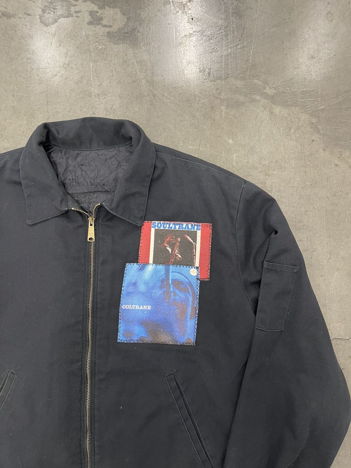 Other JOHN COLTRANE "SOULTRANE" PATCHWORK BLACK WORK JACKET Size US L / EU 52-54 / 3 - 3 Thumbnail