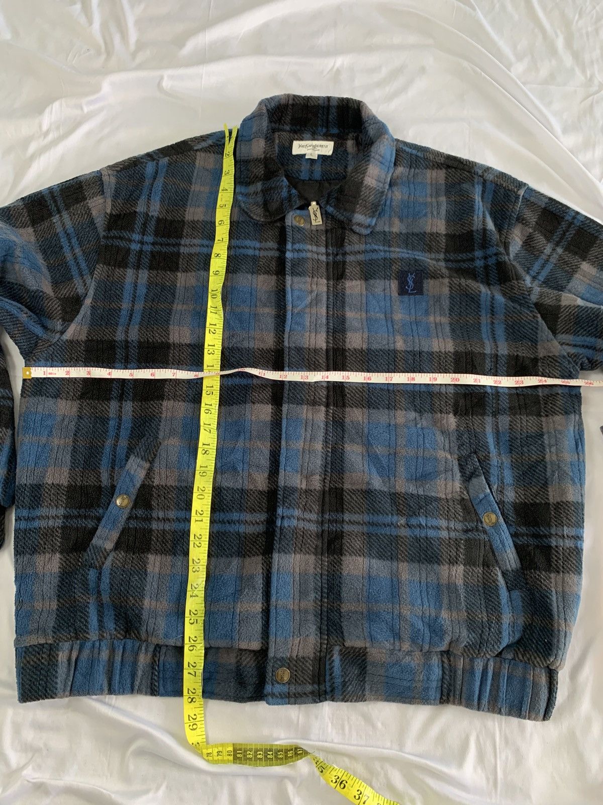 Yves Saint Laurent yves saint laurent vintage polar fleece jacket Size US L / EU 52-54 / 3 - 9 Thumbnail