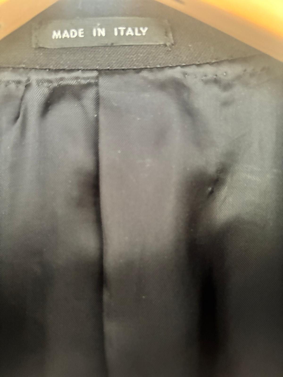 Canali Saks Fifth Avenue x Canali Made in Italy black wool blazer Size 40R - 2 Thumbnail