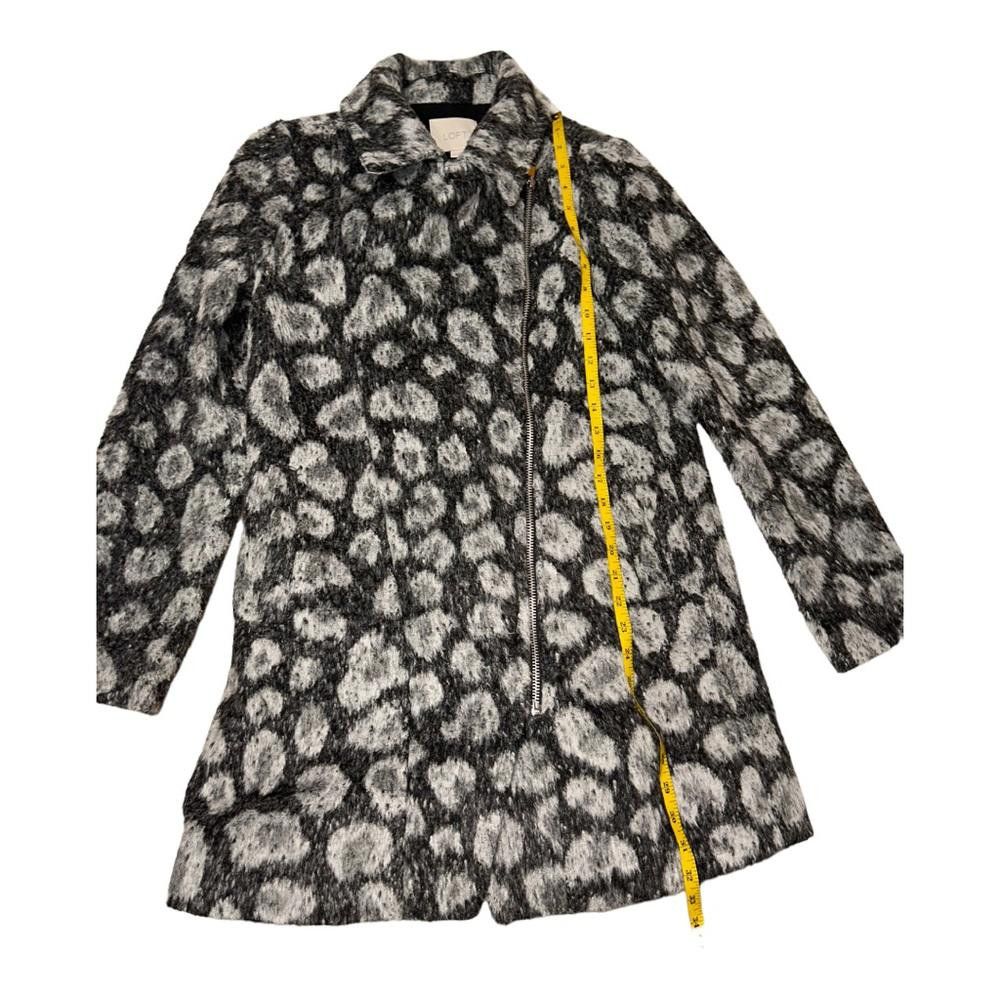 Designer LOFT l Wool Blend Leopard Print Coat XS Size XS / US 0-2 / IT 36-38 - 4 Thumbnail