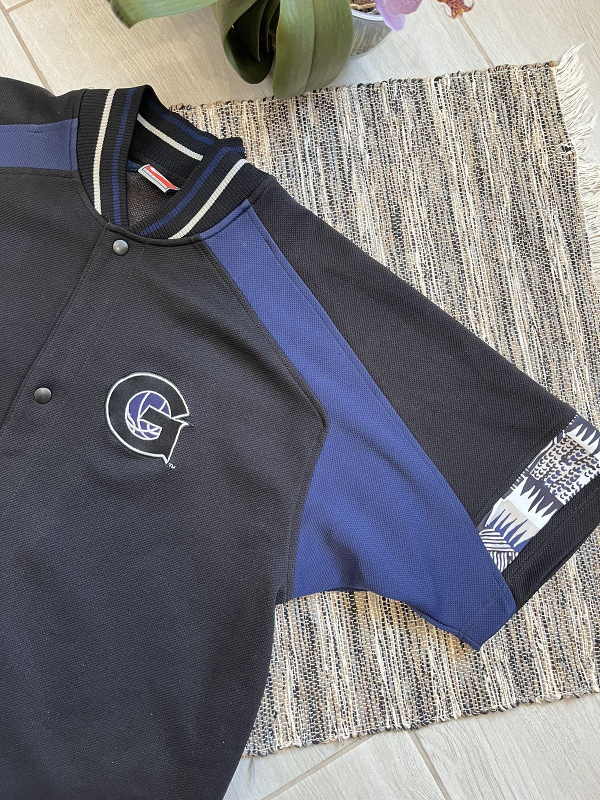 Nike × Vintage Vintage Nike Jersey Georgetown Hoyas Basketball 80s Size US L / EU 52-54 / 3 - 4 Thumbnail
