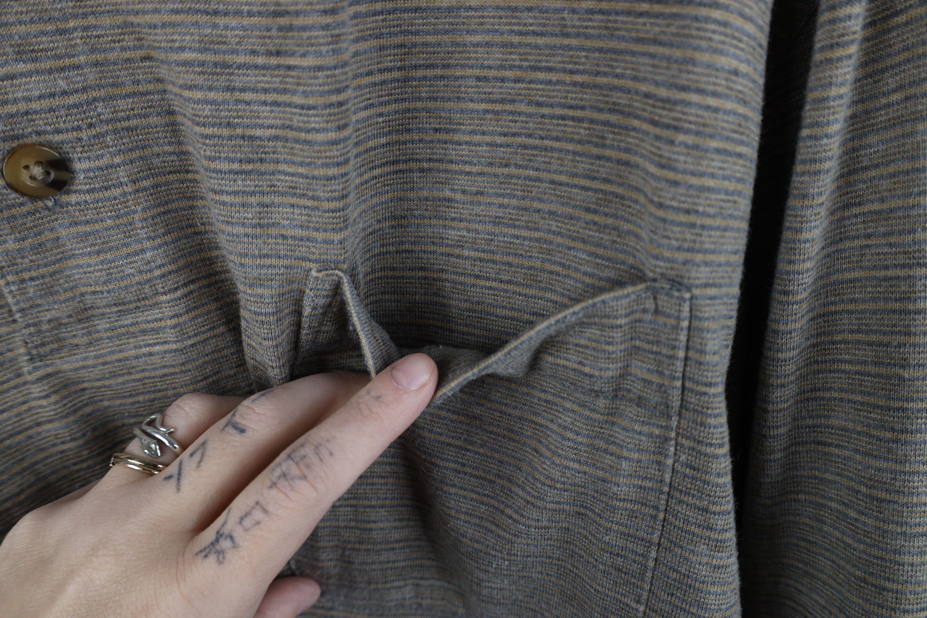 Vintage Vintage 90s Streetwear Knit Long Sleeve Rugby Polo Shirt Size US M / EU 48-50 / 2 - 5 Thumbnail