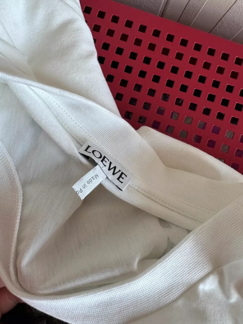 Loewe LOEWE Logo T-shirt Size L / US 10 / IT 46 - 4 Thumbnail