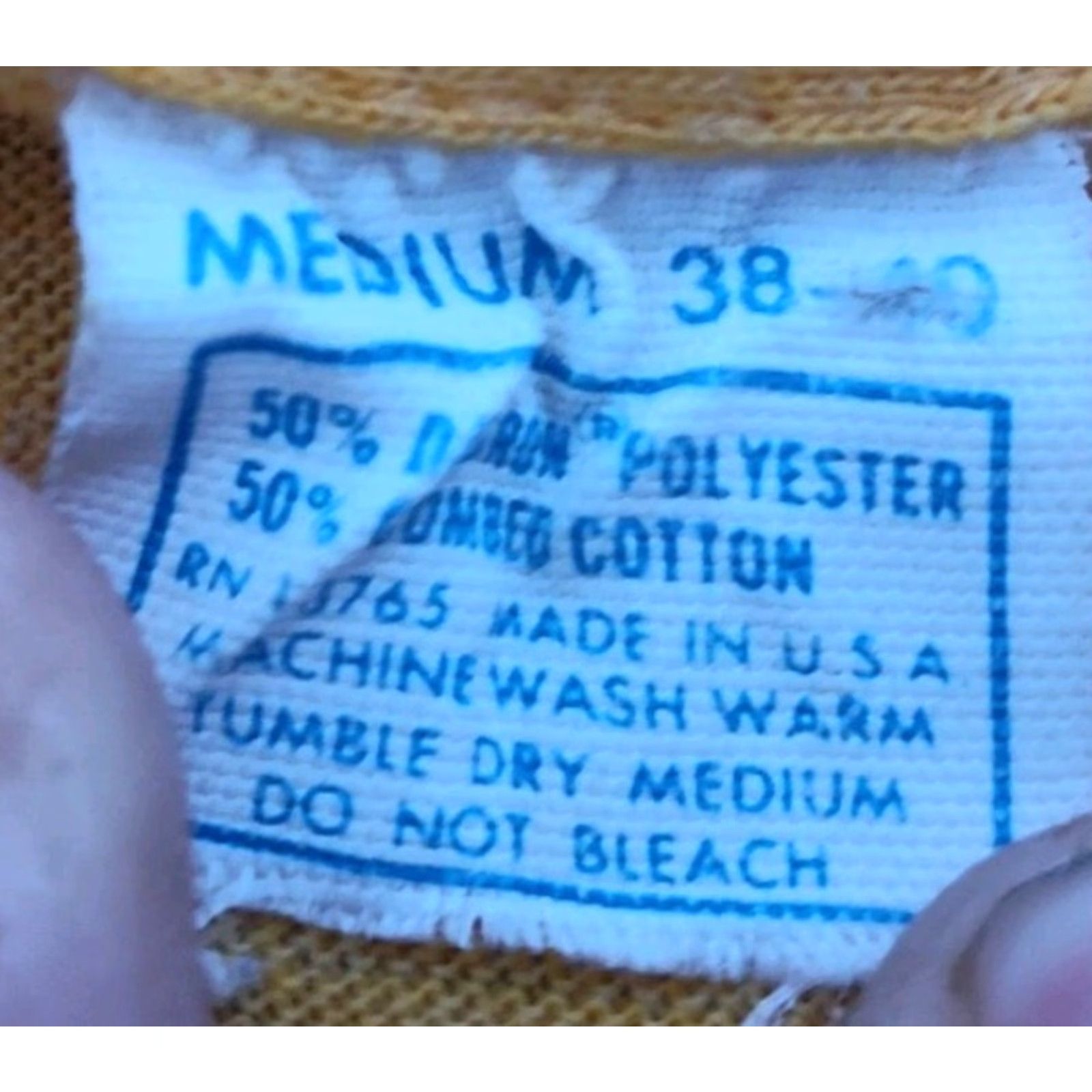 Vintage Vintage NMU Wildcats T-Shirt Unisex Small Yellow 1980s Sportswear Beach Made in USA Size US S / EU 44-46 / 1 - 7 Thumbnail