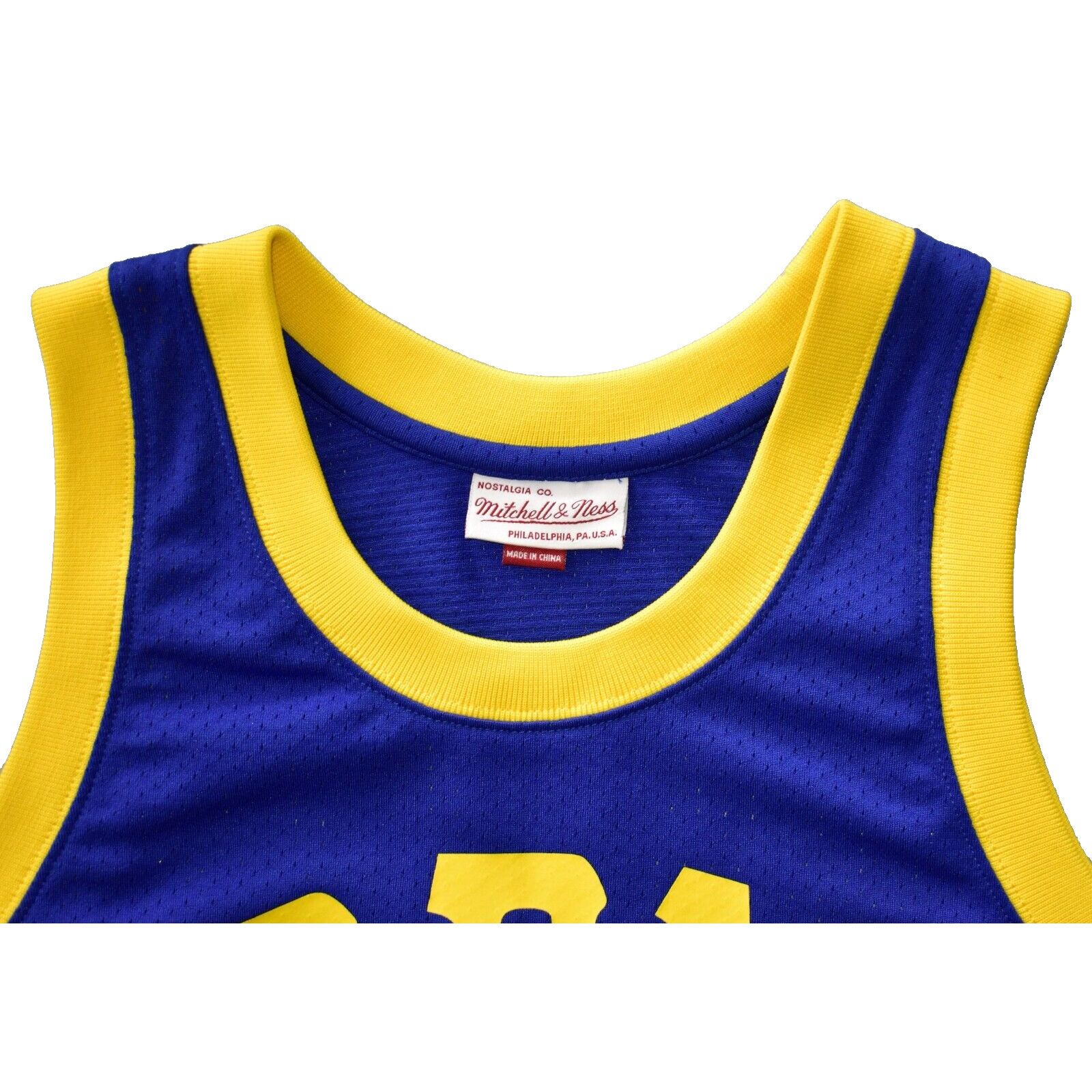 Mitchell & Ness MITCHELL & NESS Chris Mullin 85-86 GS Warriors Jersey 36/S Size US S / EU 44-46 / 1 - 3 Thumbnail