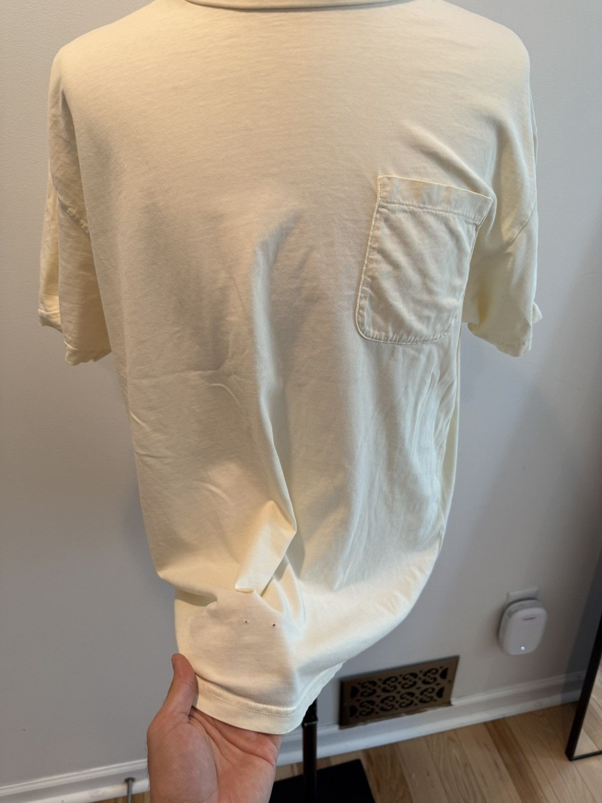 KESTIN KESTIN off white pocket tee Size US L / EU 52-54 / 3 - 4 Thumbnail