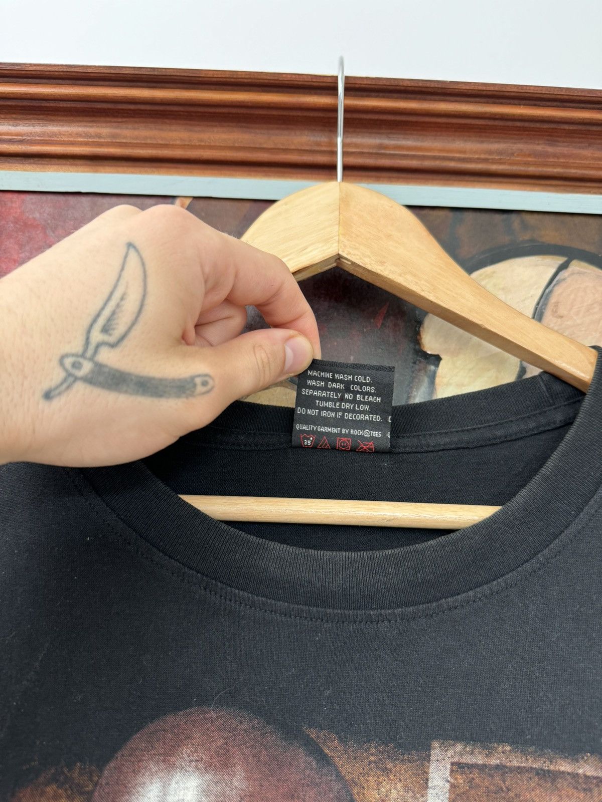 Band Tees 50cent Vintage Rap Band Tee Rare Gun Bullet Gangsta Y2k Size US XL / EU 56 / 4 - 5 Thumbnail