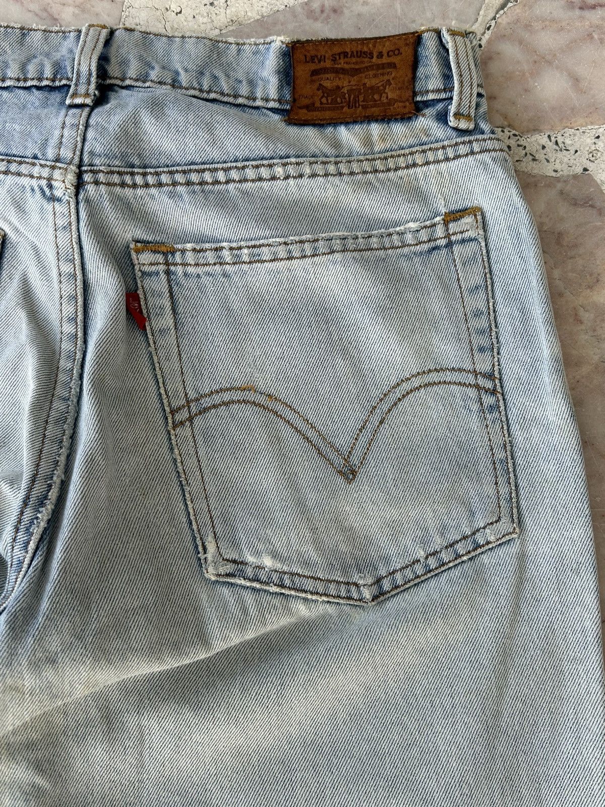 Levi's Levis Japan 501 Ripped Vintage Denim Size US 31 - 15 Thumbnail