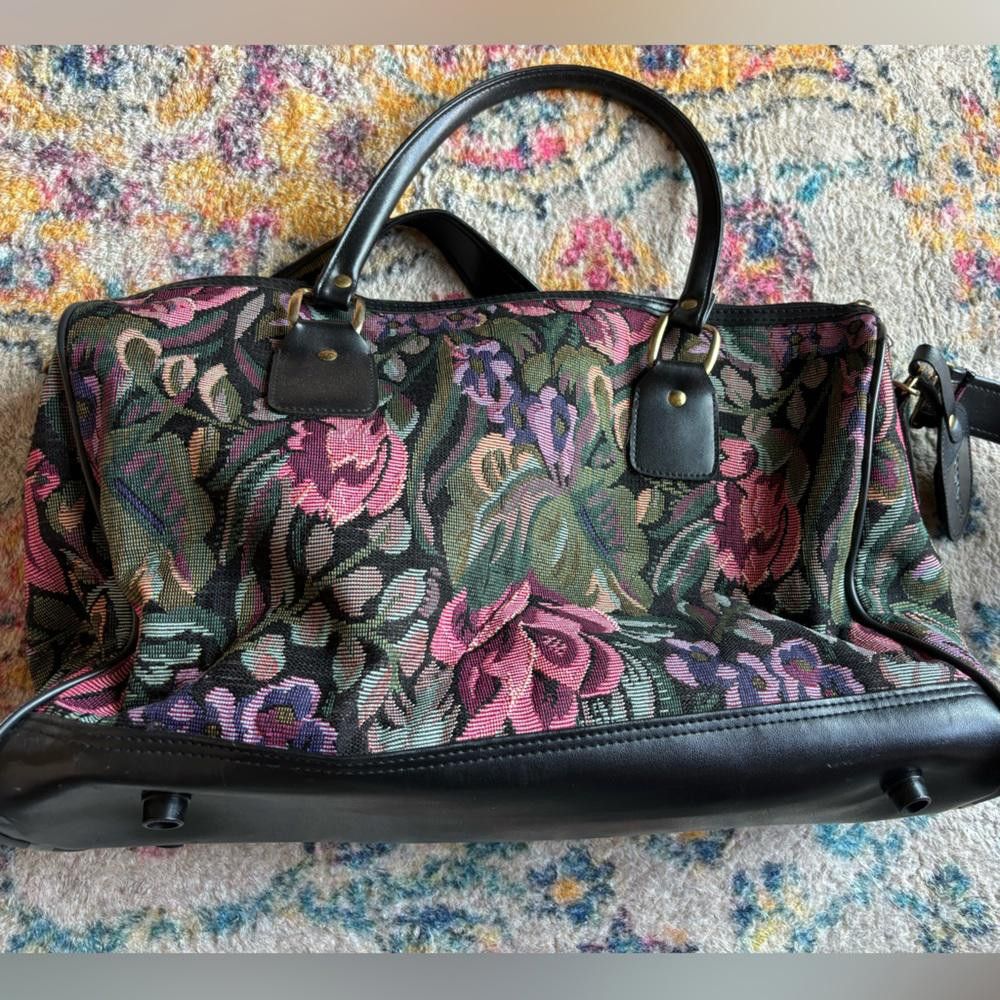Jordache Vintage Jordache Floral Bag Size ONE SIZE - 3 Thumbnail