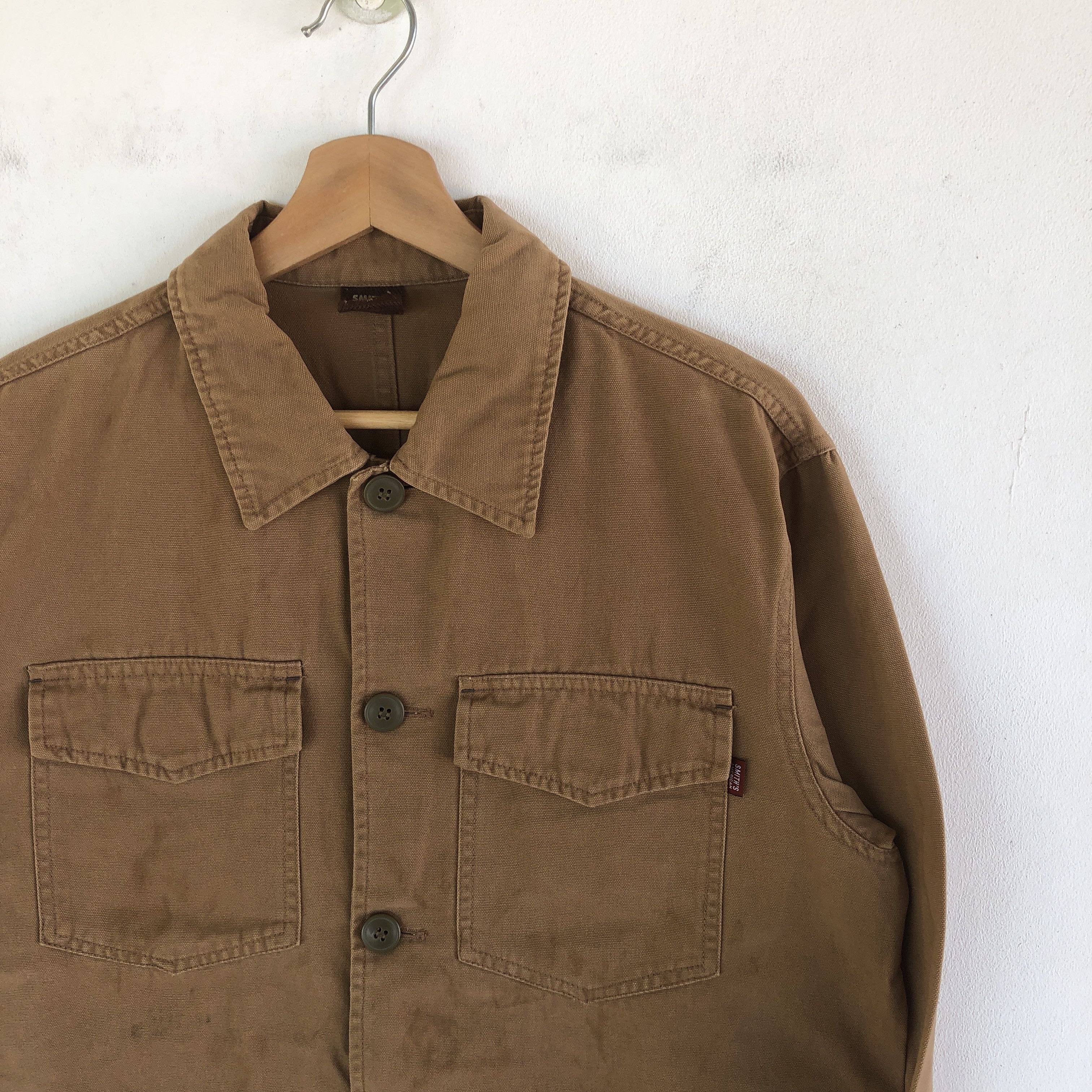 Japanese Brand × Vintage Vintage Smith American Chore Cotton Jacket Size US M / EU 48-50 / 2 - 6 Thumbnail