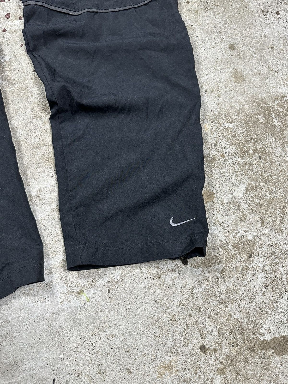 Nike Vintage y2k Nike Black Track Pants Swoosh Size US 32 / EU 48 - 3 Thumbnail
