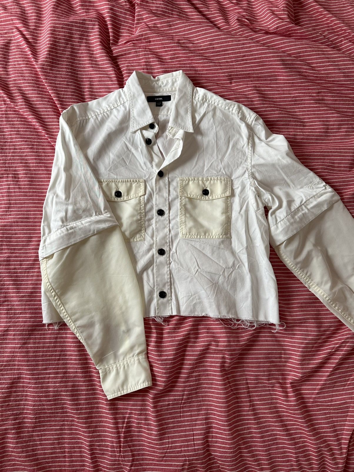 Diesel Diesel Button up zip off sleeves Size US S / EU 44-46 / 1 - 1 Thumbnail