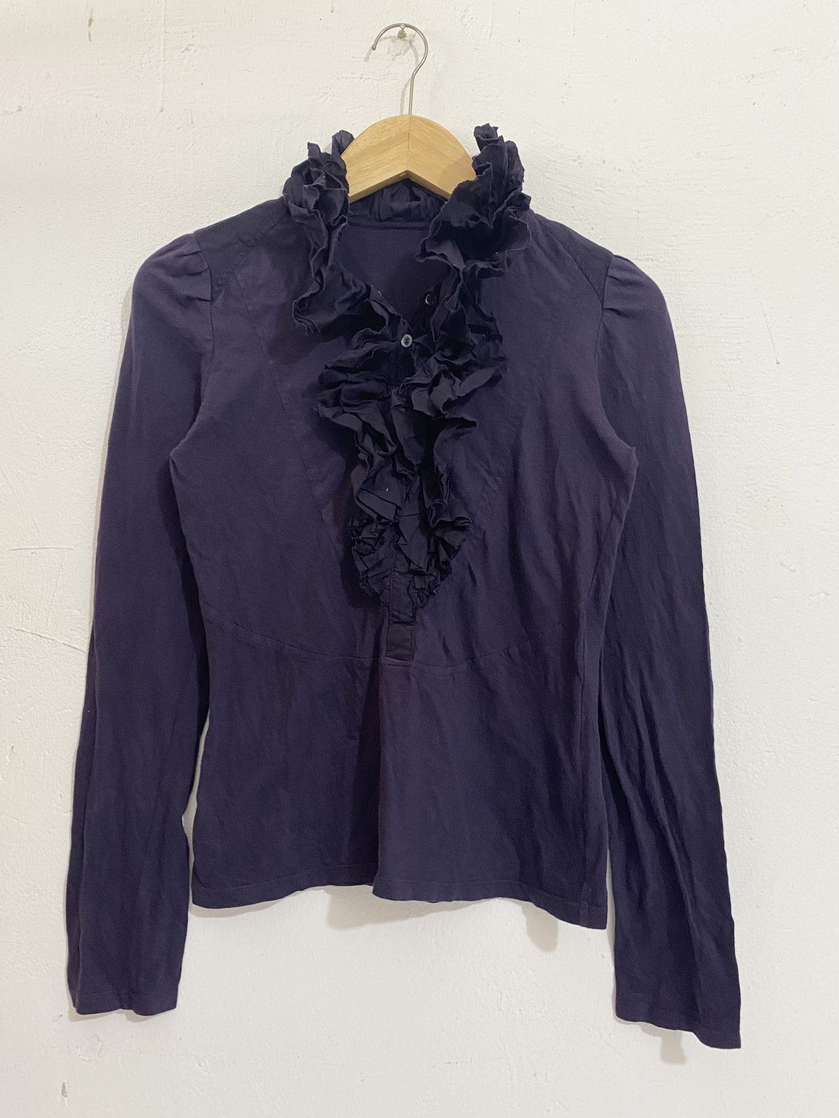 Ruffle Blouse ATSURO TAYAMA By Yohji Yamamoto