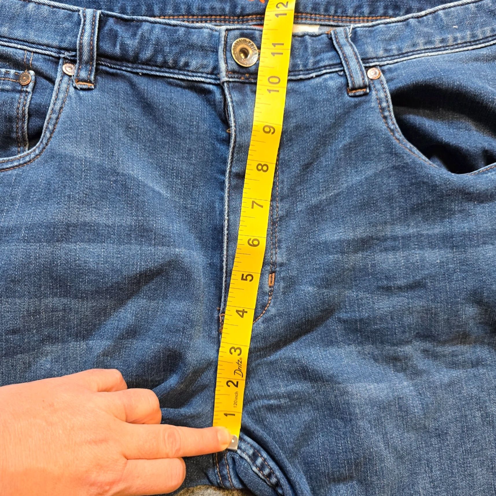 Tommy Bahama Tommy Bahama Jeans Mens 40X26 Blue Denim Straight Regular Rise 26 Inseam Medium Wash Casual Capsule Mens Jeans Size US 40 / EU 56 - 6 Thumbnail