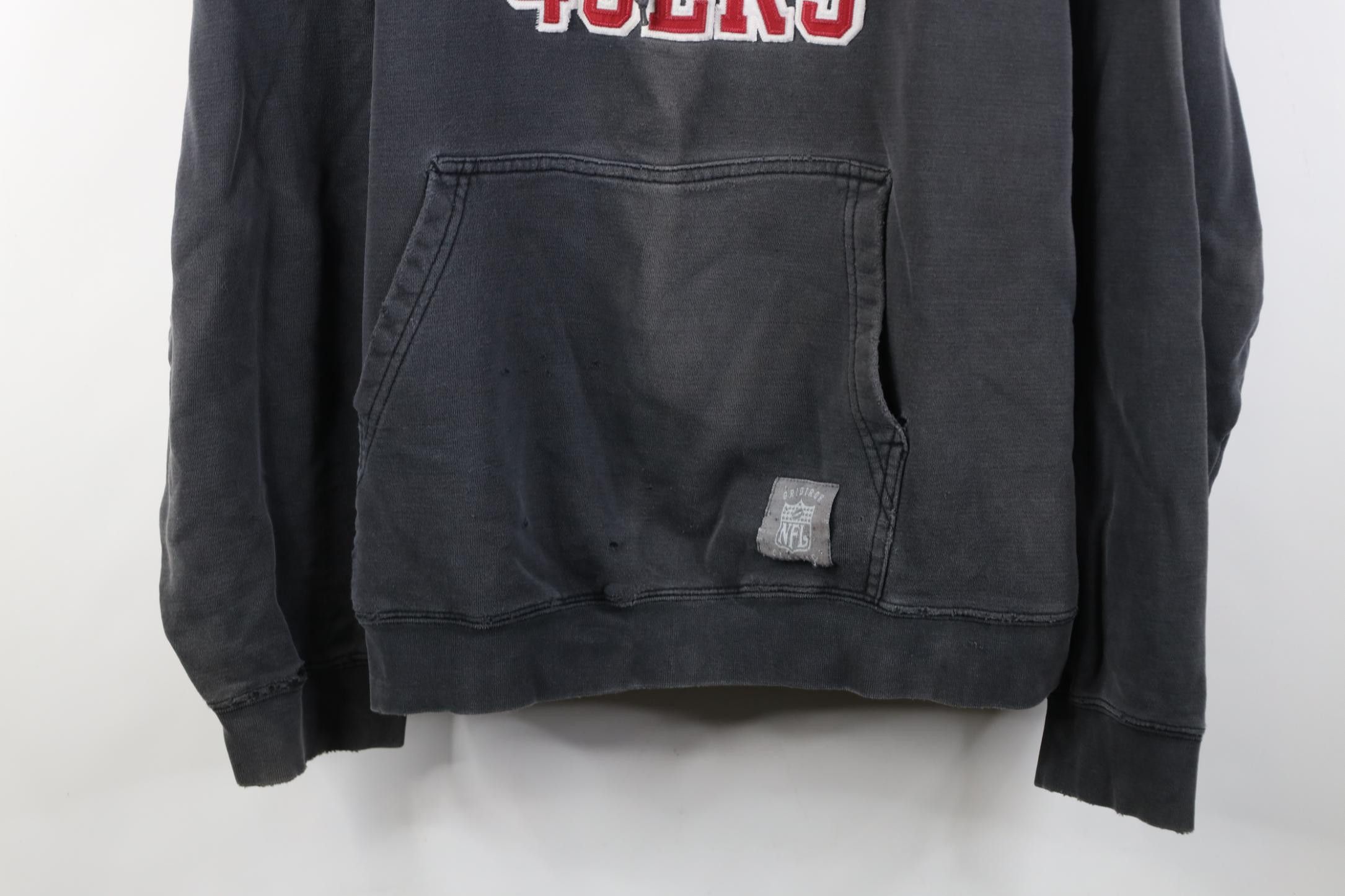 Reebok Vintage Reebok Sun Faded San Francisco 49ers Football Hoodie Size US XL / EU 56 / 4 - 3 Thumbnail