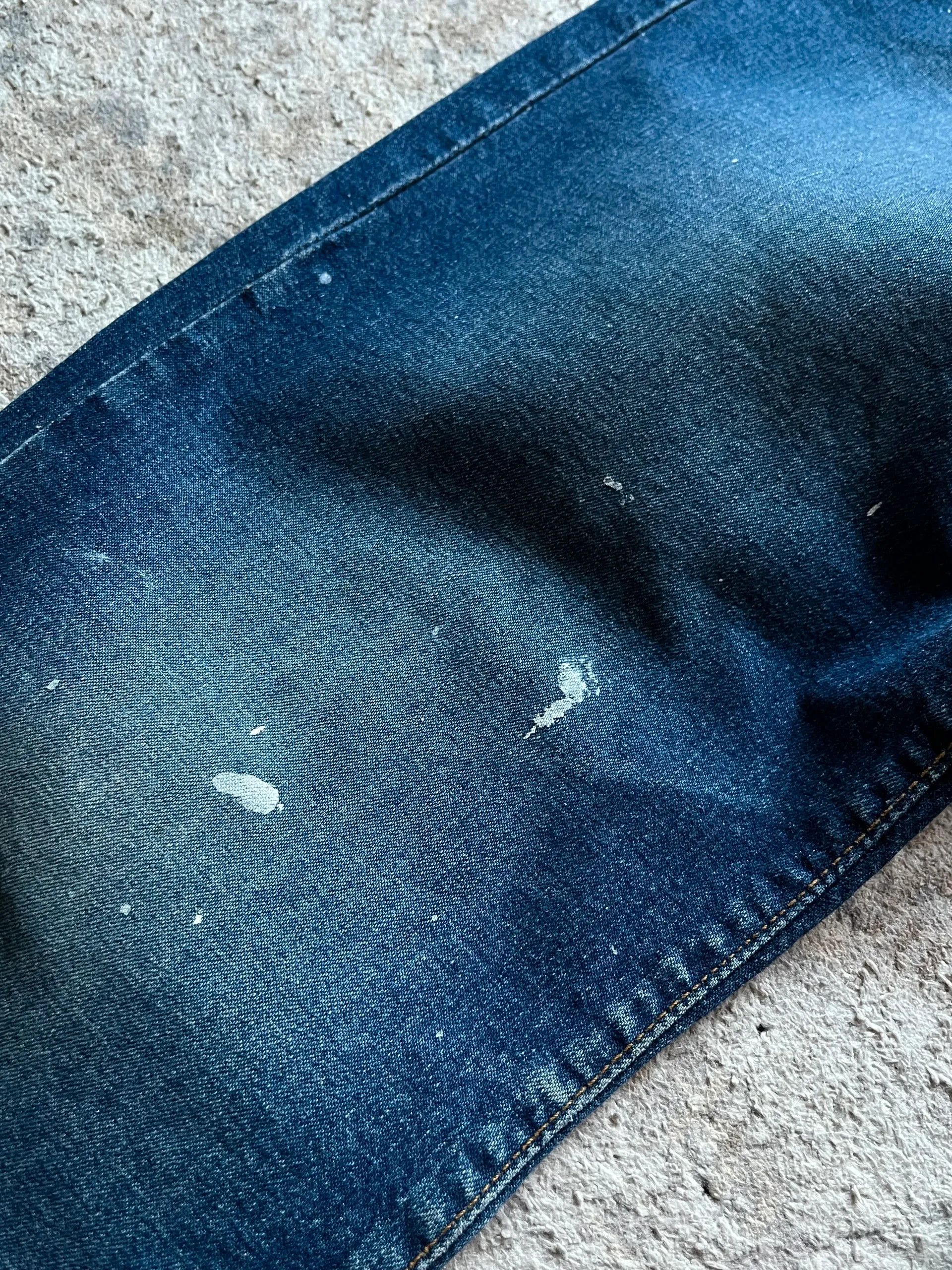 Levi's Levi’s 584 07 Flared Denim Women’s 2004 Y2K Rare Paint Size 28" / US 6 / IT 42 - 12 Thumbnail