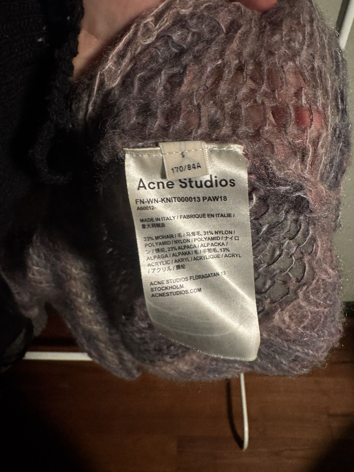 Acne Studios Acne Studios Knitted Sweater Size US S / EU 44-46 / 1 - 4 Thumbnail