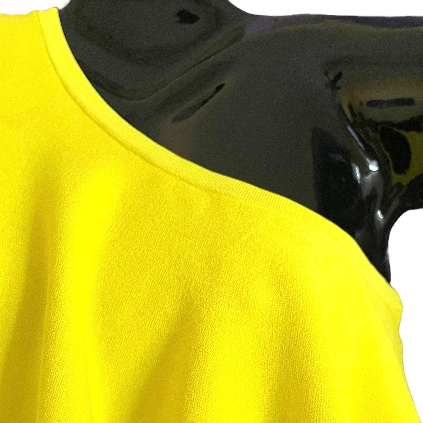Diane von Furstenberg Diane Von Furstenberg Yellow One Shoulder Ruffle Front Dress Size S / US 4 / IT 40 - 7 Thumbnail