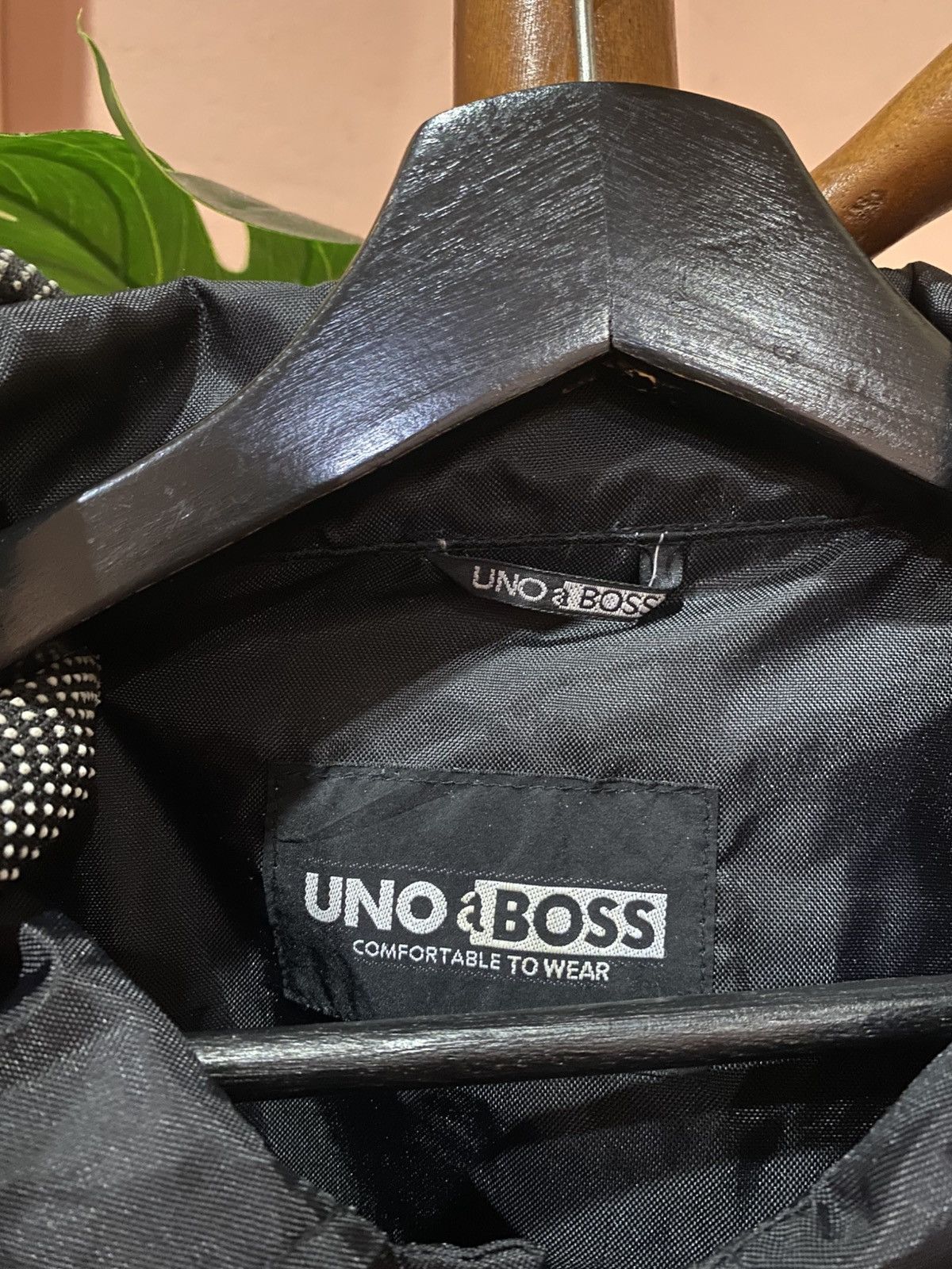 Other UNO & BOSS Black Nylon Coach Jacket – Vintage Streetwear Size US L / EU 52-54 / 3 - 4 Thumbnail