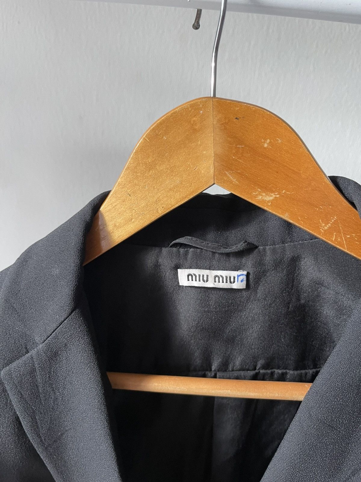 Miu Miu 2000s Miu Miu One Button Blazer A1 Size S / US 4 / IT 40 - 8 Thumbnail