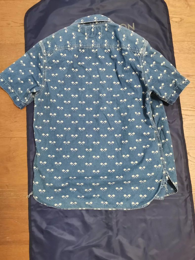 RRL Ralph Lauren RRL Ralph Lauren Blue dyed old shirt Size US S / EU 44-46 / 1 - 2 Thumbnail