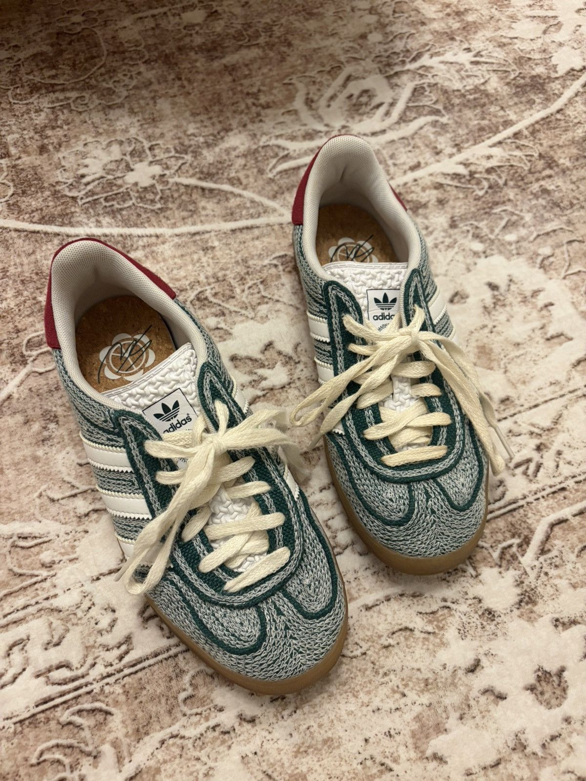 Other Adidas Gazelle Indoor Sean Wotherspoon hemp green Size US 5 / EU 37 - 2 Thumbnail