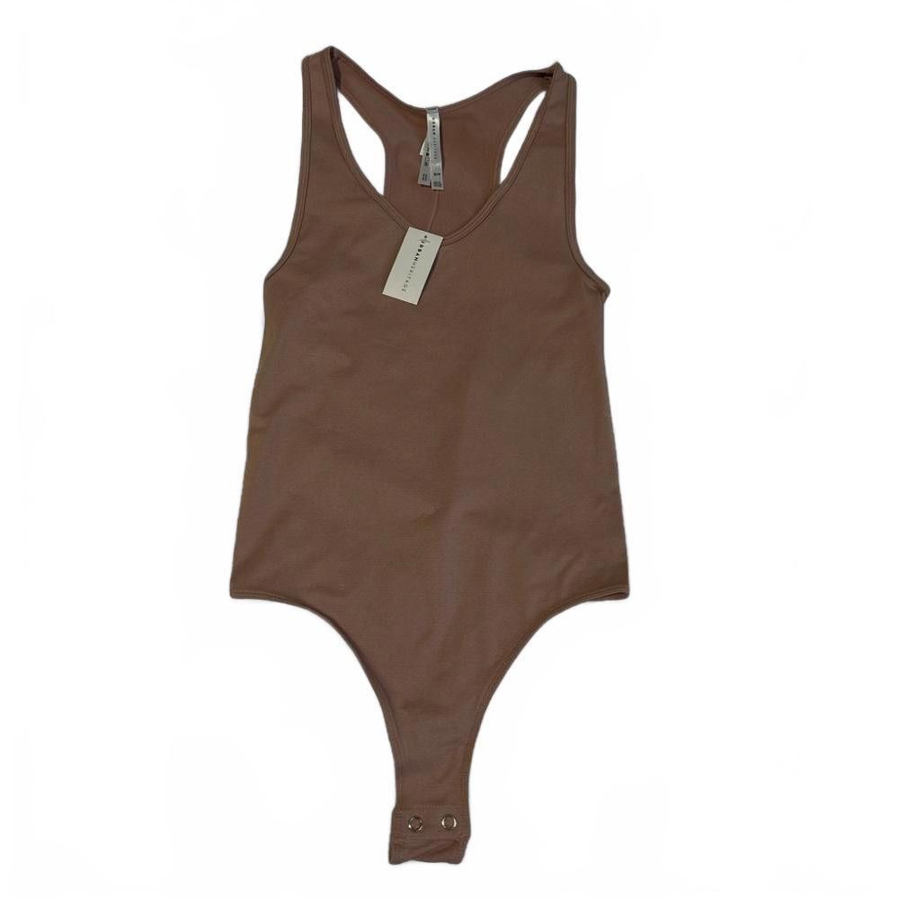 Designer Trendy Brown Bodysuit - New With Tags Size S / US 4 / IT 40 - 1 Thumbnail