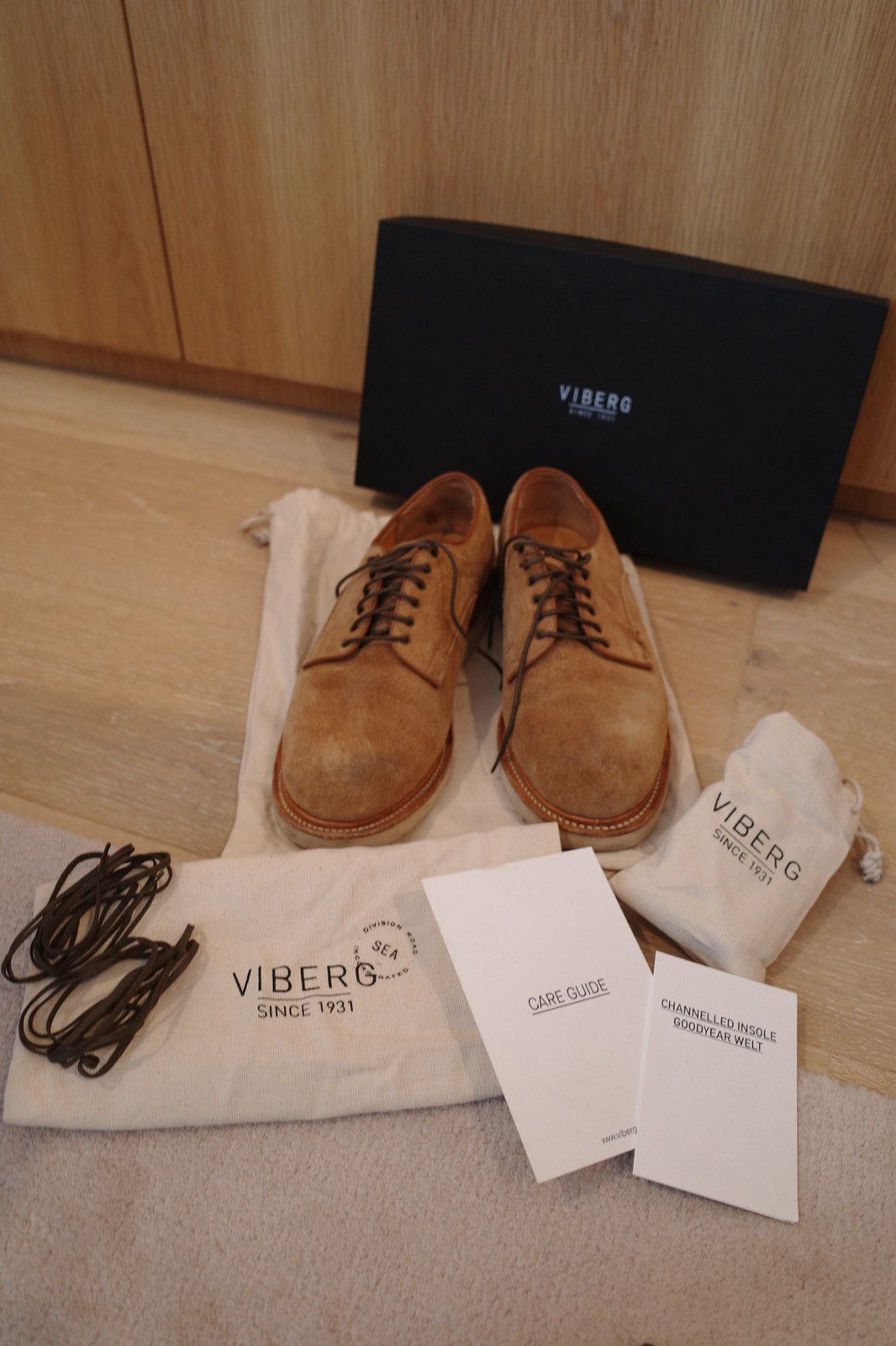 Viberg Viberg Derby 2030 size 7.5 – Vibram Rubber Sole Size US 7.5 / EU 40-41 - 4 Thumbnail