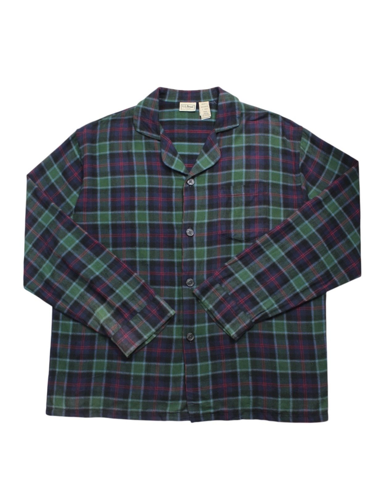 L.L. Bean 2000S LL.BEAN TARTAN PYJAMA Size US L / EU 52-54 / 3 - 1 Thumbnail