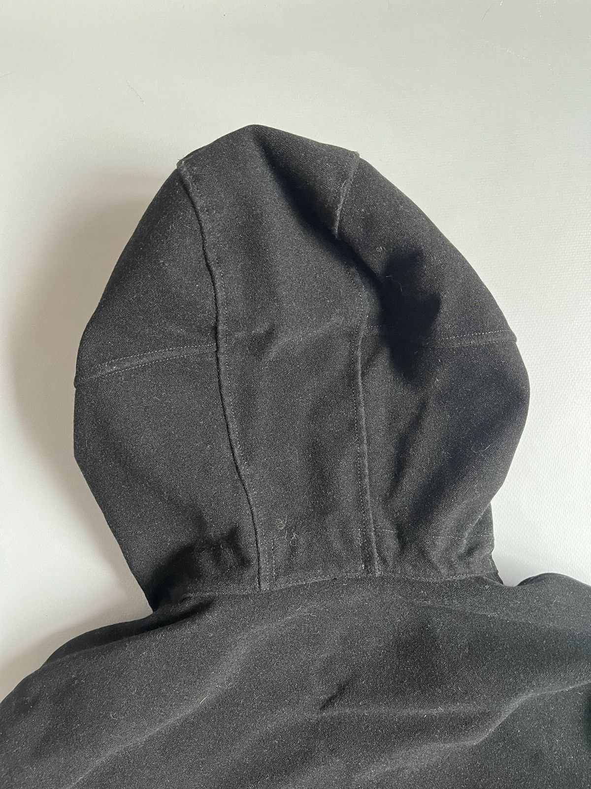 Stone Island Stone Island Men 2021 Black Ghost Flocked Pullover Hoodie Size US M / EU 48-50 / 2 - 19 Thumbnail