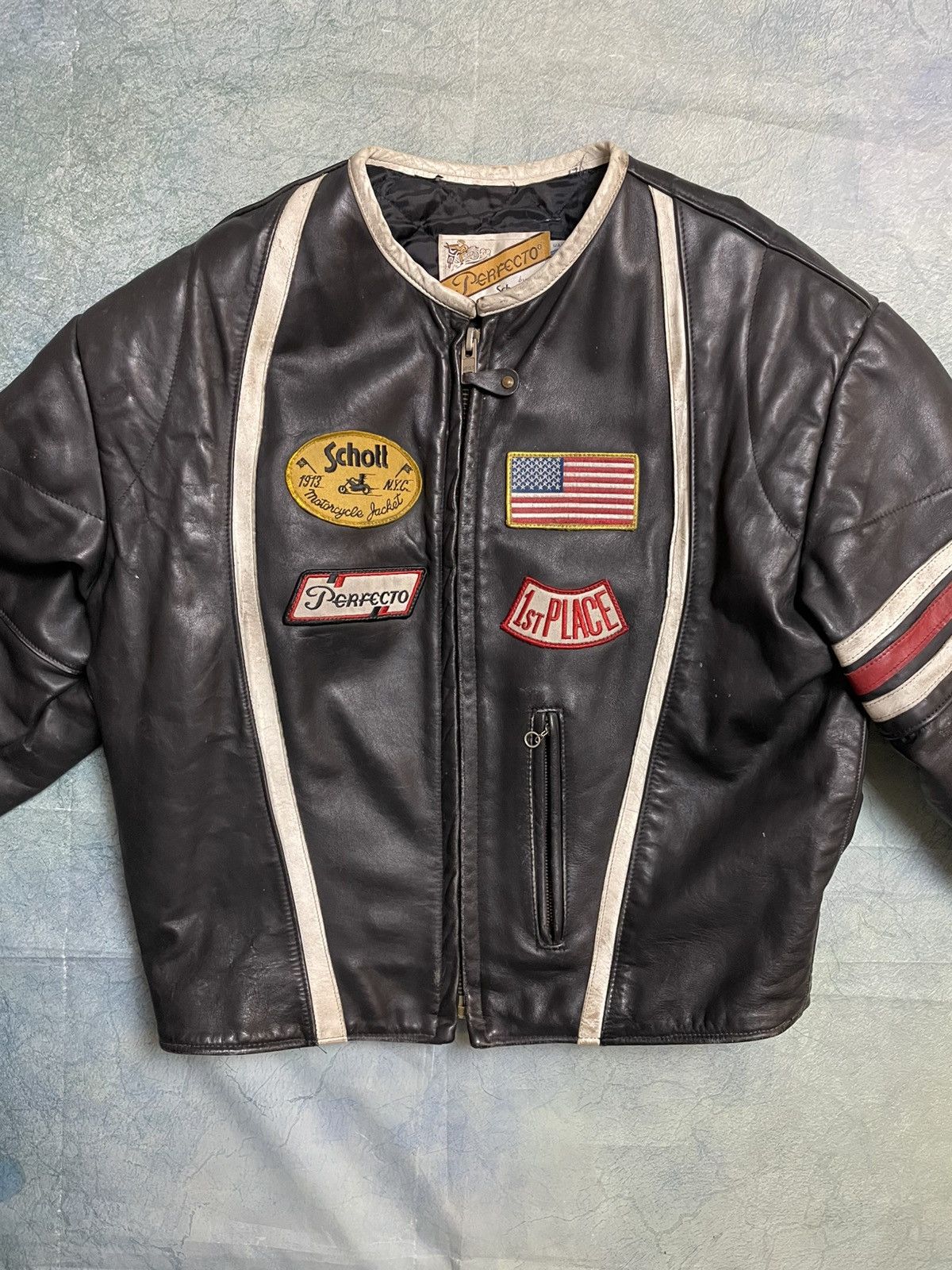 Schott Schott leather moto jacket Size US M / EU 48-50 / 2 - 12 Thumbnail