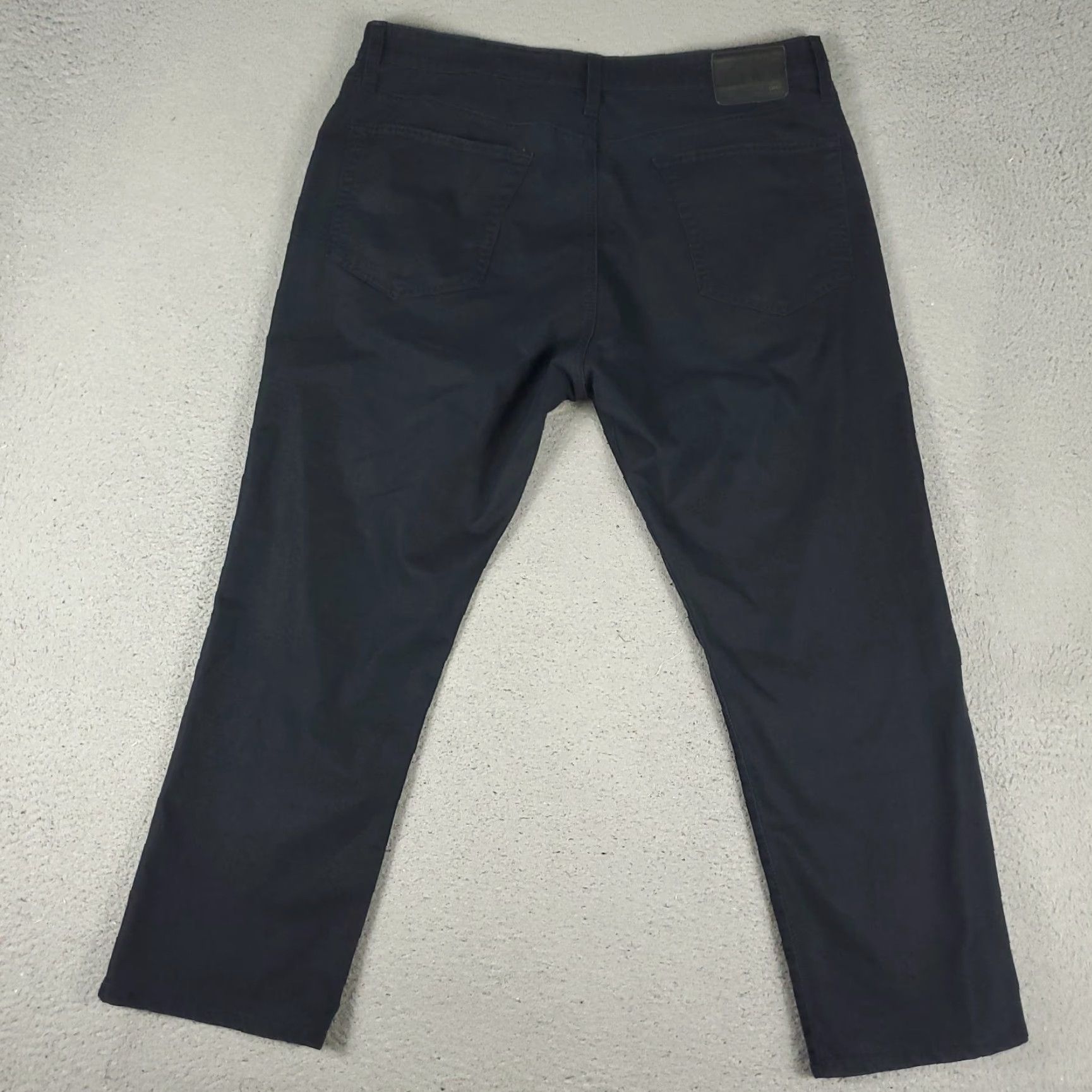 Vintage VINTAGE AG Adriano Goldschmied Jeans Men's 38x28 The Everett Slim Straight Navy Blue Classic Denim Size US 38 / EU 54 - 7 Thumbnail
