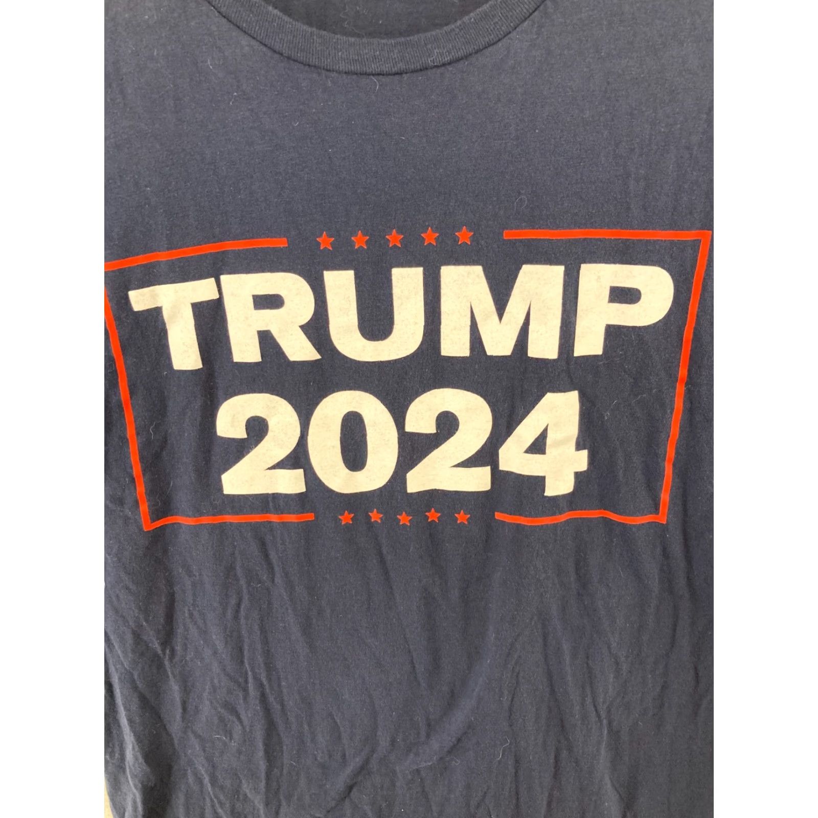 Gildan Trump 2024 Womens TShirt Blue Small Presidential Size S / US 4 / IT 40 - 4 Thumbnail