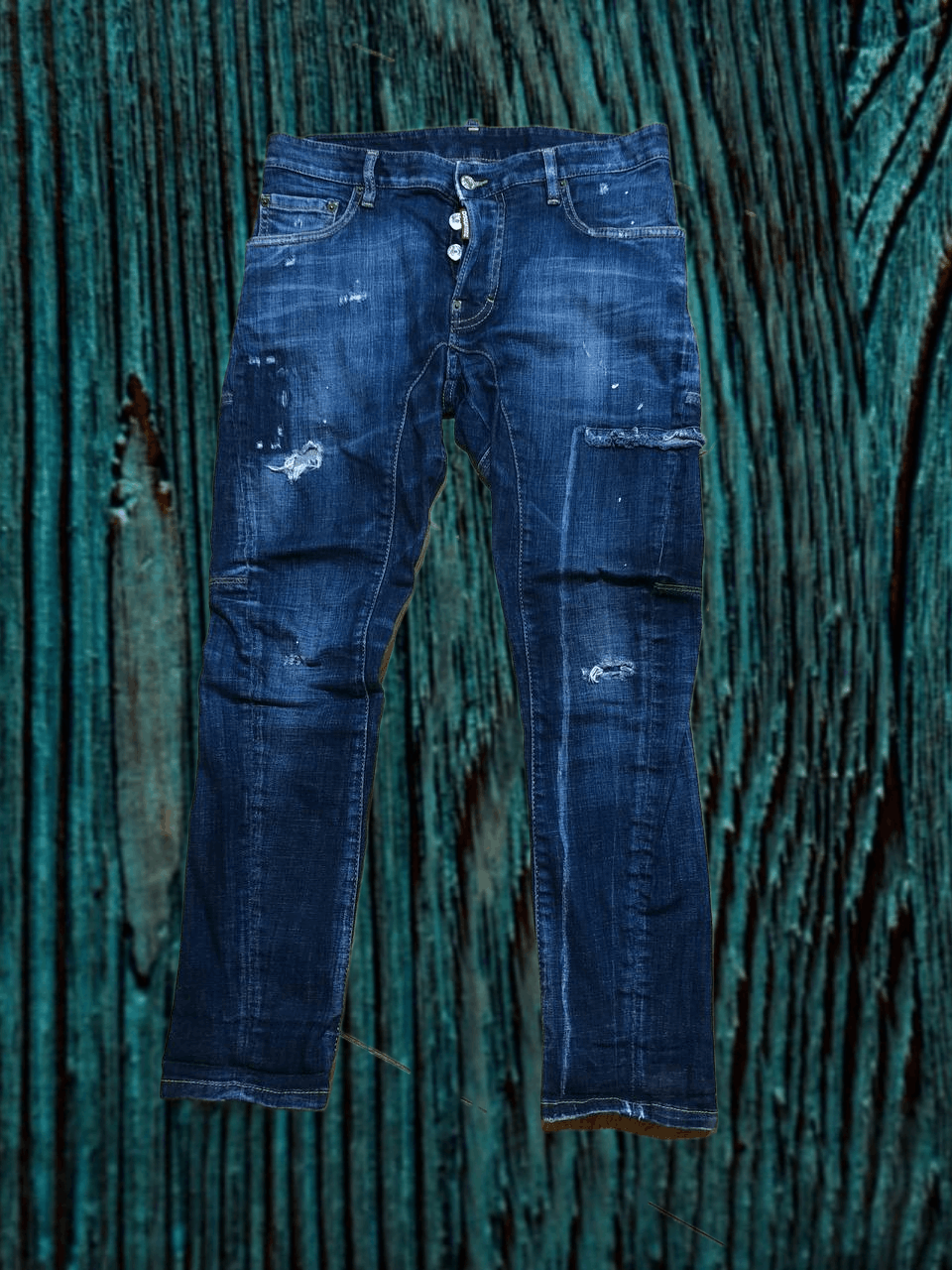 Dsquared2 Dsquared2 Cool Guy Jeans Distressed Slim Tapered Denim Italy Size US 32 / EU 48 - 1 Thumbnail