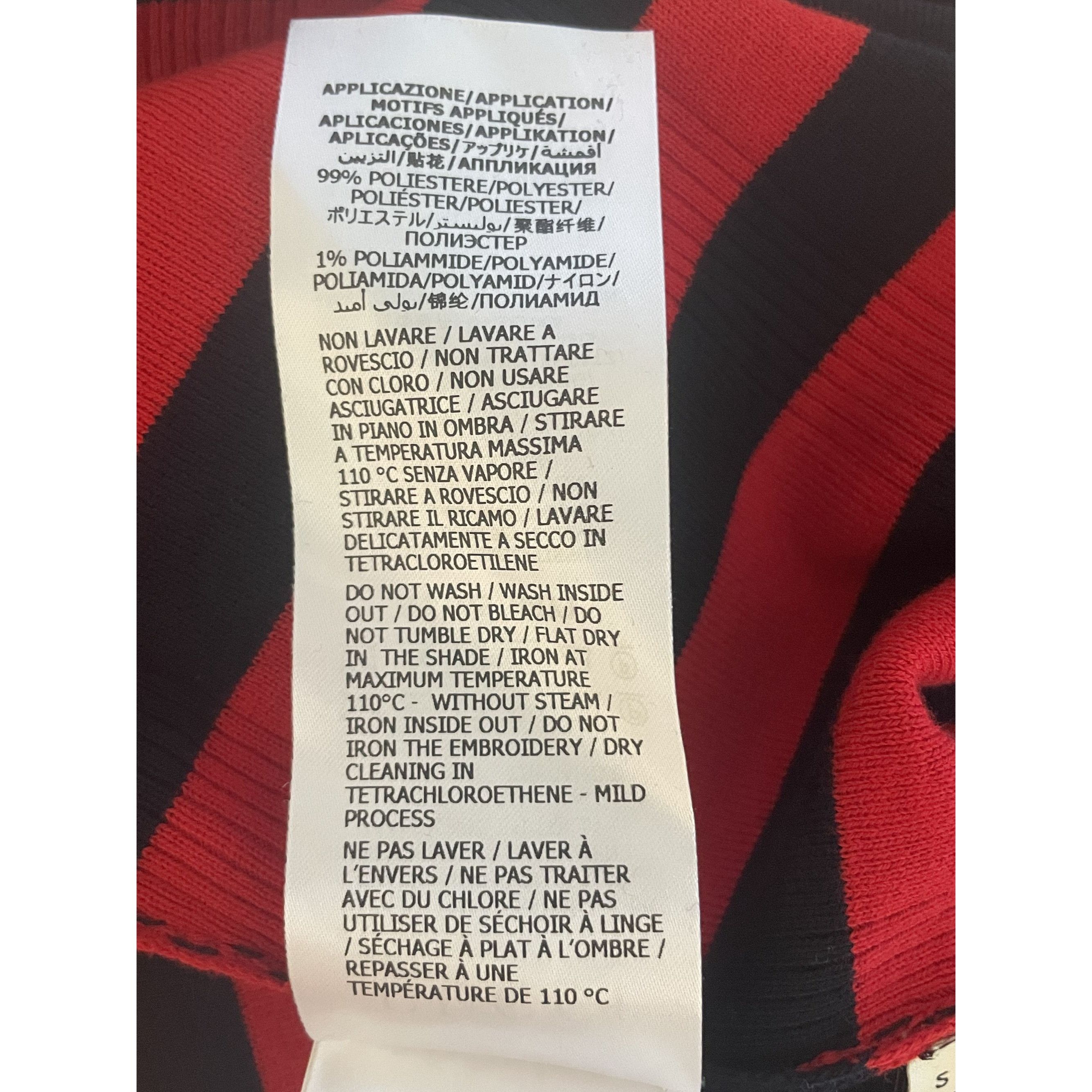 Gucci Gucci Womens Striped Polo Dress With Embroidered Cat Patch R Size S / US 4 / IT 40 - 10 Thumbnail