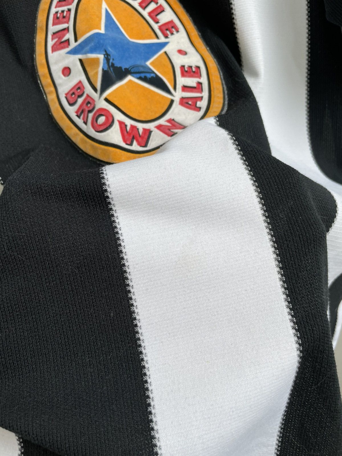 Vintage Newcastle United 1995 1996 1997 Home Shirt Football Soccer Size US XL / EU 56 / 4 - 15 Thumbnail