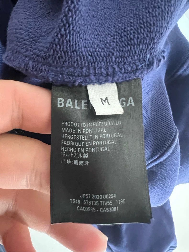 Balenciaga Balenciaga Purple Mail Hoodie Size US M / EU 48-50 / 2 - 4 Thumbnail