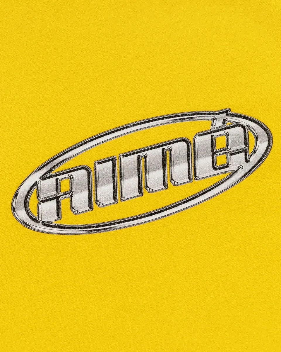 Aime Leon Dore o1mle0725 Chrome Logo T-Shirt in Yellow Size US L / EU 52-54 / 3 - 2 Thumbnail