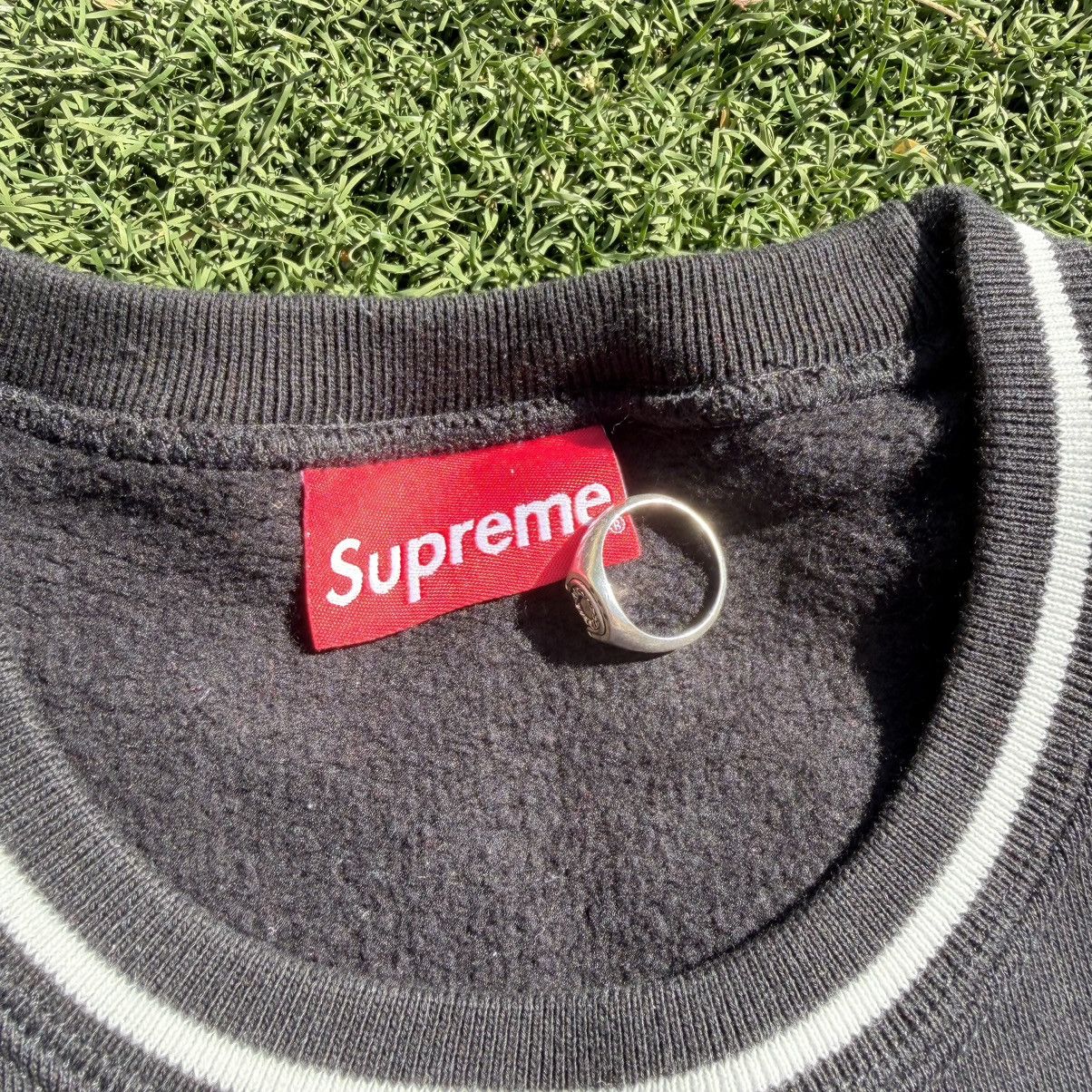 Supreme Supreme Piping Crewneck Size US M / EU 48-50 / 2 - 5 Thumbnail