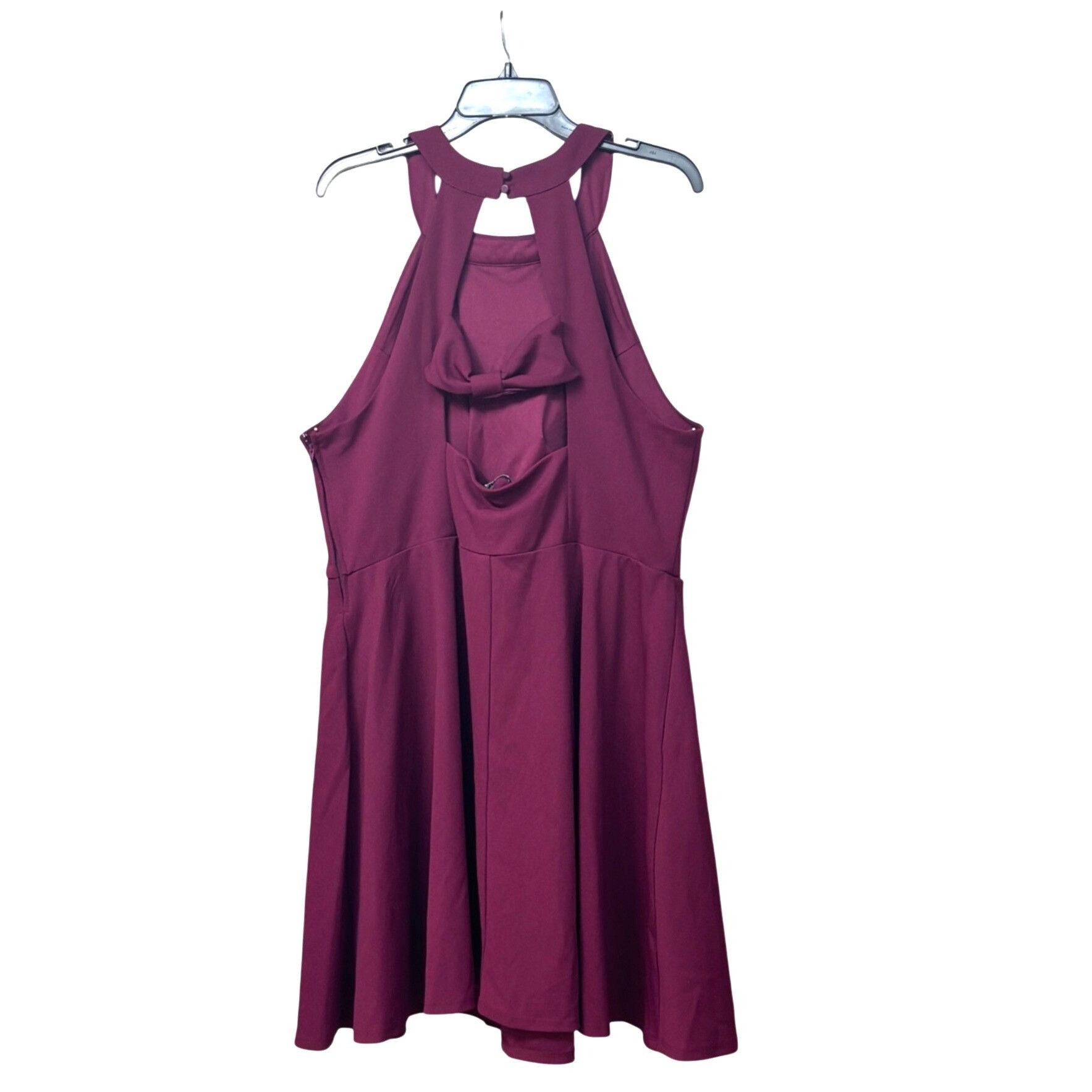 Other Speechless Plus Size Cutout Bow Back Fit & Flare Dress, New Size 3XL / US 20-22 - 6 Thumbnail