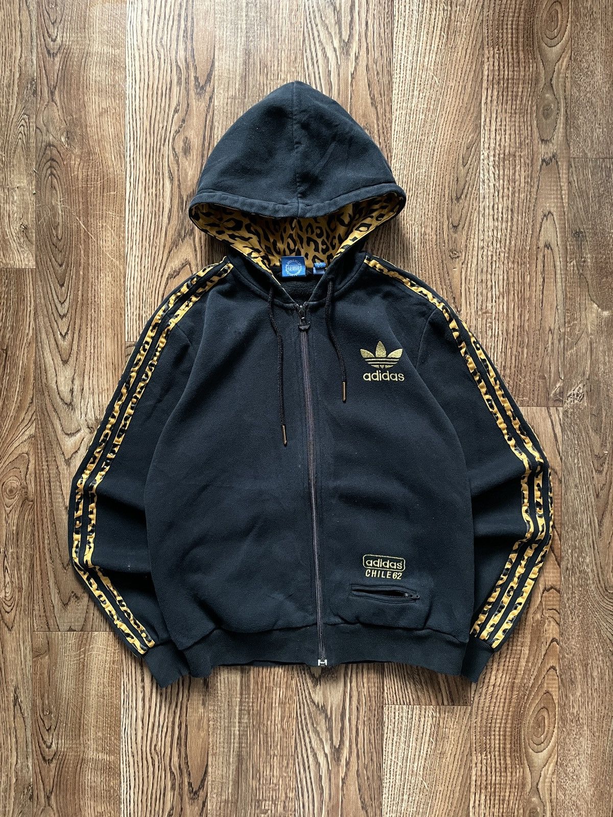 Adidas Vintage Adidas The Trefoil Military Fur Hoodie Jacket | Grailed