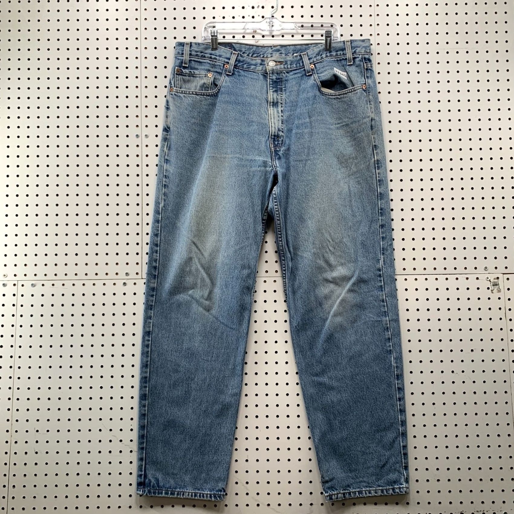 Levi's VINTAGE Levi's 550 Denim Blue Jeans Mens 40x31 Relaxed Straight Jeans Size US 40 / EU 56 - 2 Thumbnail