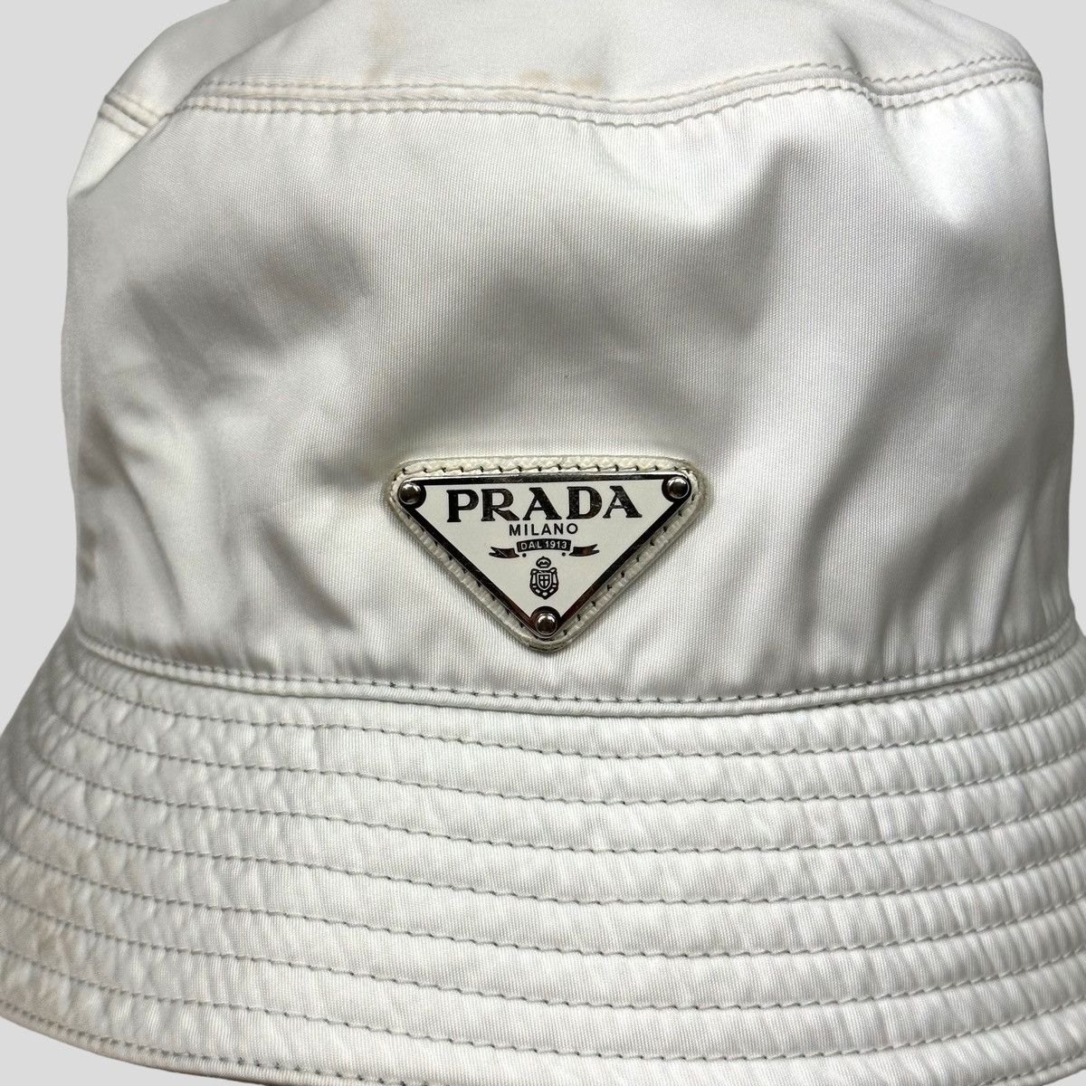 Prada Prada Milano 2020 Nylon Bucket Hat - S/M Size ONE SIZE - 7 Thumbnail