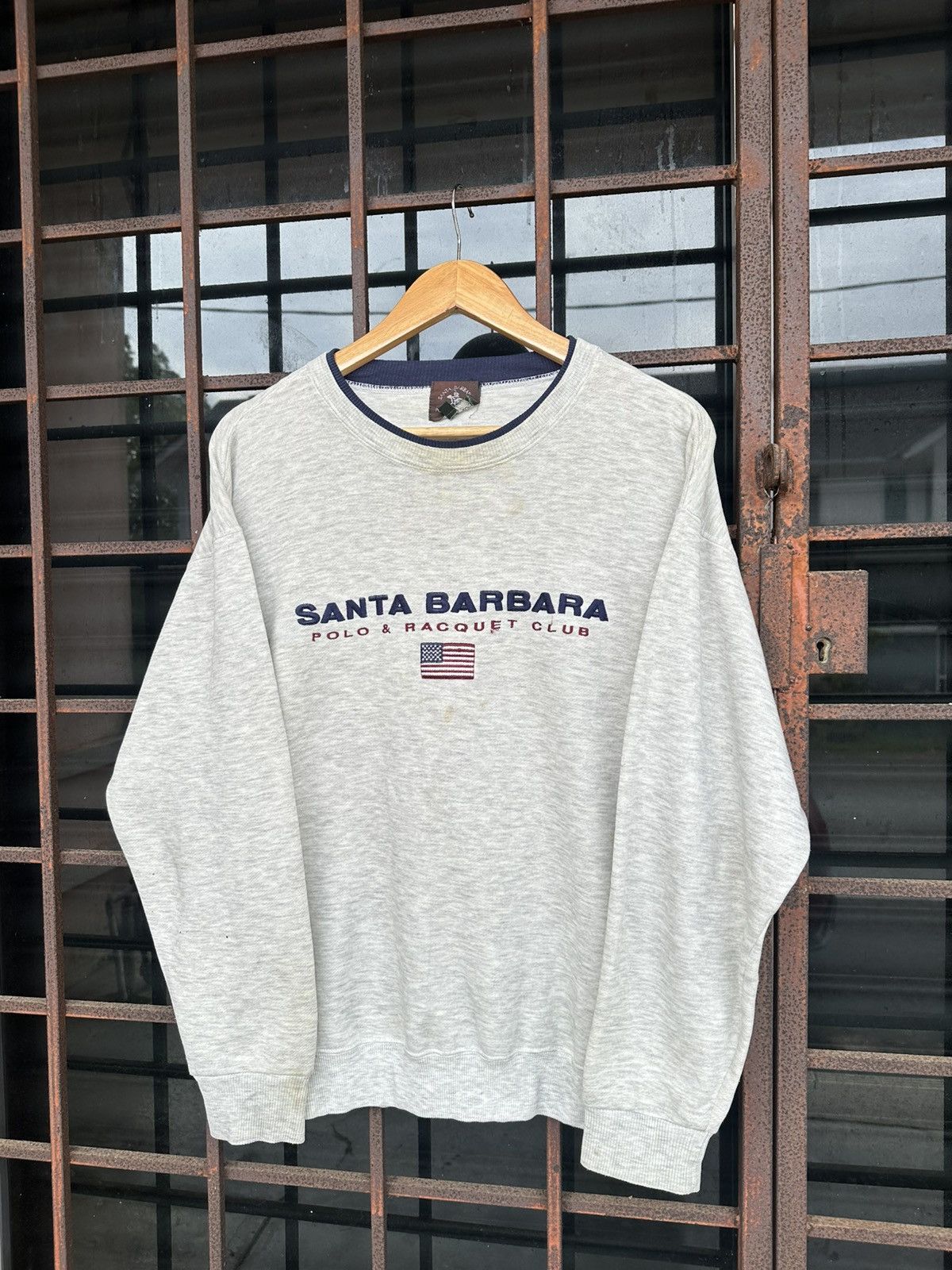 Vintage 👹Santa Barbara Embroidery Crewneck Size US M / EU 48-50 / 2 - 2 Thumbnail