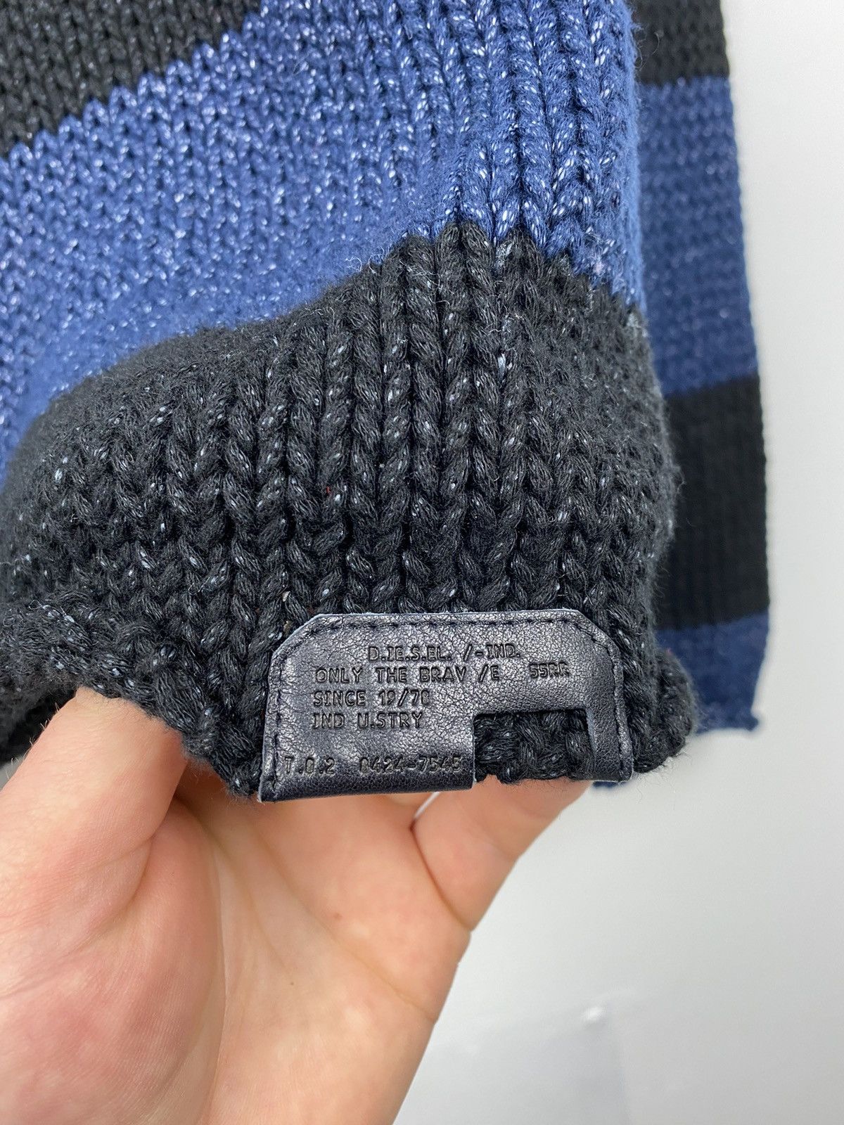 Diesel Diesel Tricot & Co Cable Knit Sweater Y2K Stussy Von Dutch Size US L / EU 52-54 / 3 - 2 Thumbnail