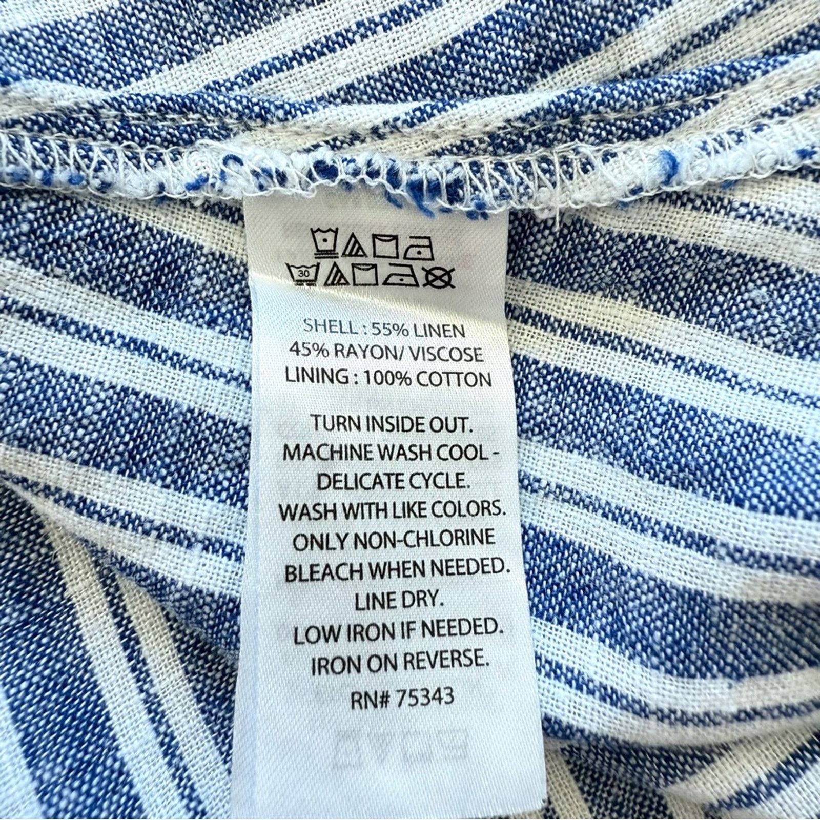 Other Calypso St.Barth women long linen dress size XS Size XS / US 0-2 / IT 36-38 - 11 Thumbnail