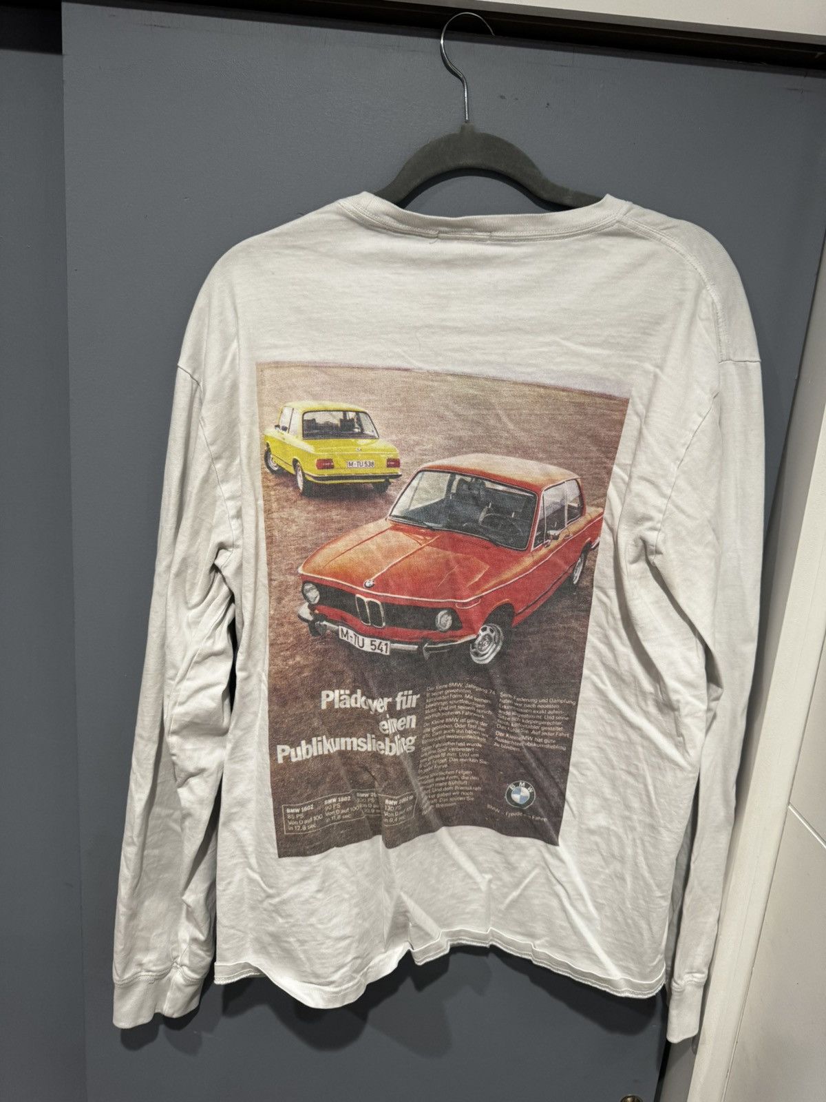 Kith Kith BMW Crowd Favorite Long Sleeve Vintage Tee Size US L / EU 52-54 / 3 - 1 Thumbnail