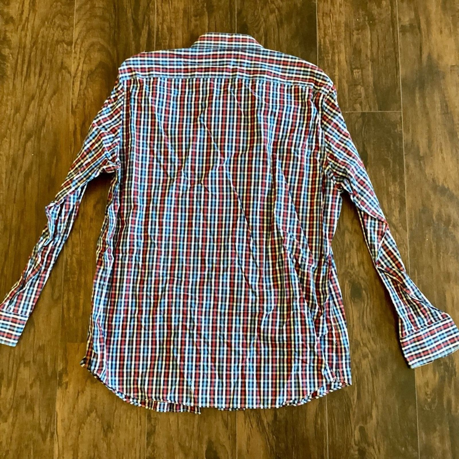 Banana Republic Banana Republic Non-Iron Slim Fit Button Down Size US XL / EU 56 / 4 - 6 Thumbnail