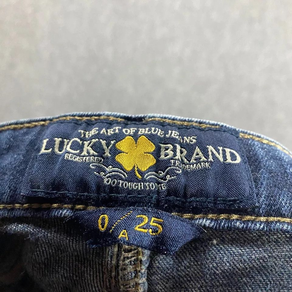 Lucky Brand Lucky Brand Jeans Women's 0/25 Skinny Denim Medium Wash Size 25" / US 0 / IT 36 - 8 Thumbnail
